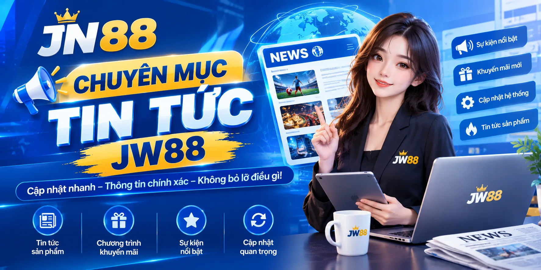 Chuyên mục tin tức jw88